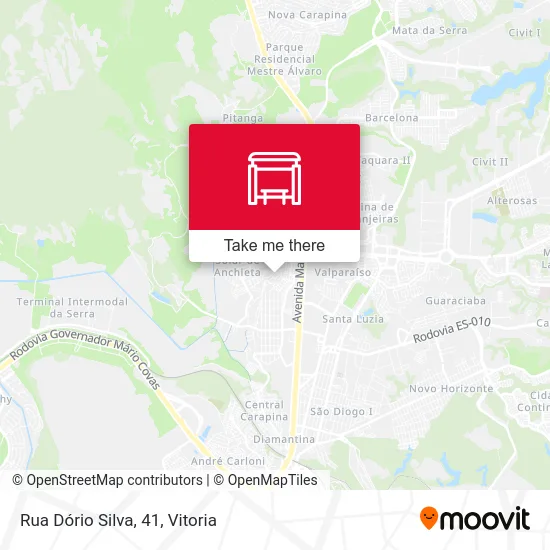 Rua Dório Silva, 41 map