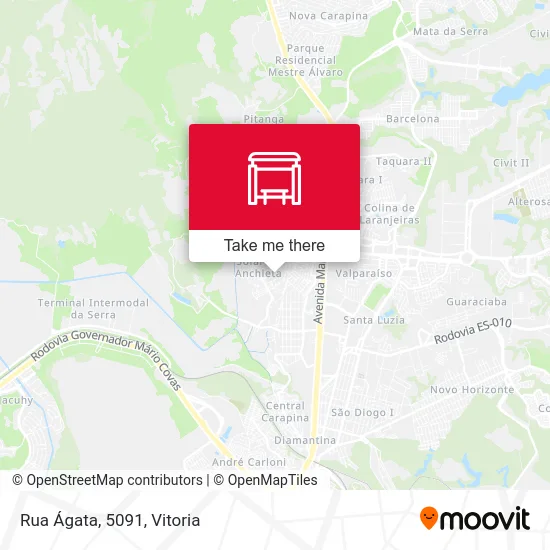 Rua Ágata, 5091 map