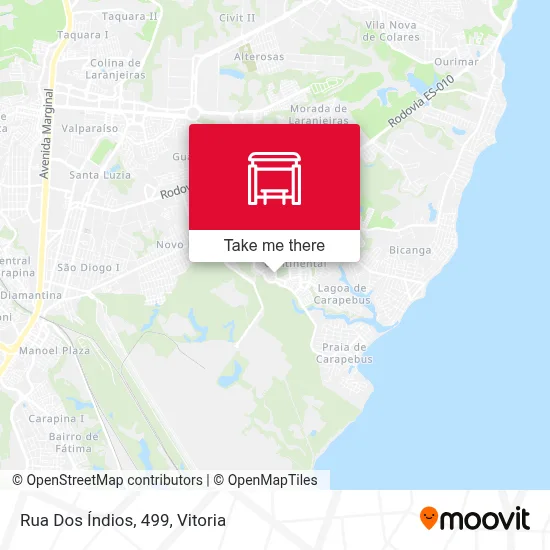 Rua Dos Índios, 499 map