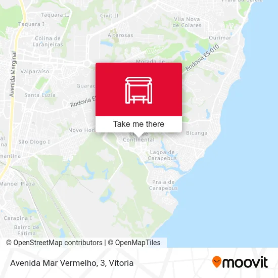 Avenida Mar Vermelho, 3 map