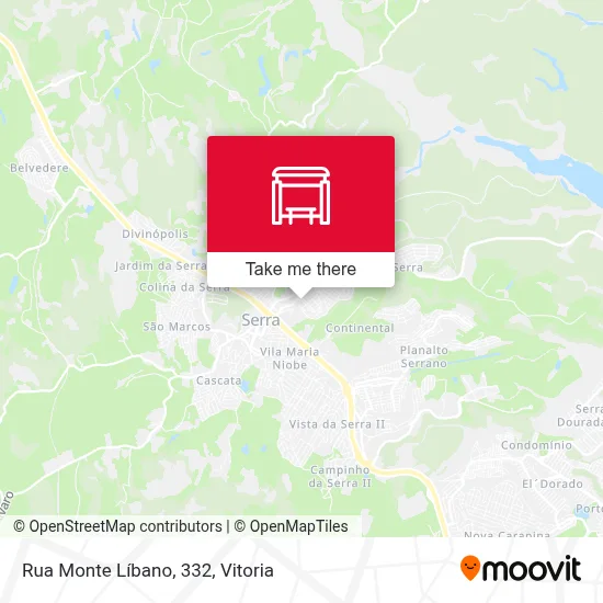 Rua Monte Líbano, 332 map