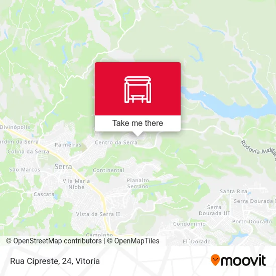 Rua Cipreste, 24 map