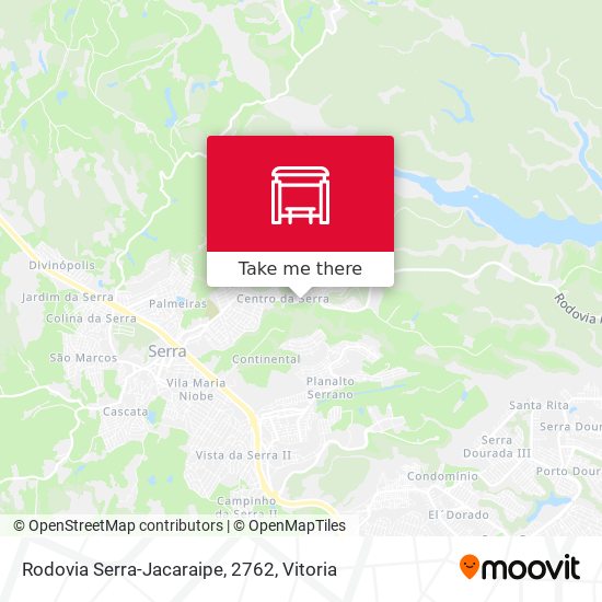 Rodovia Serra-Jacaraipe, 2762 map