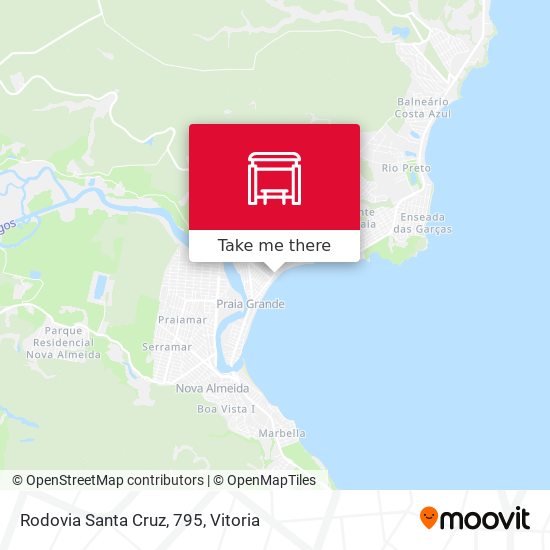 Rodovia Santa Cruz, 795 map
