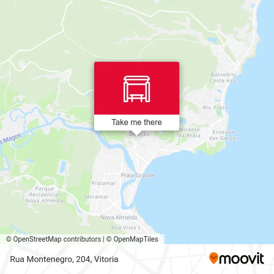 Rua Montenegro, 204 map