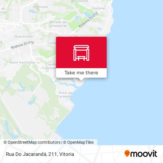 Rua Do Jacarandá, 211 map