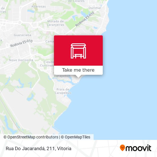 Rua Do Jacarandá, 211 map