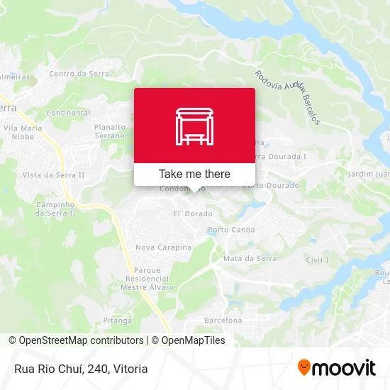 Rua Rio Chuí, 240 map