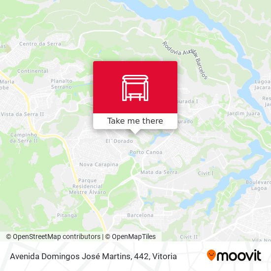 Avenida Domingos José Martins, 442 map