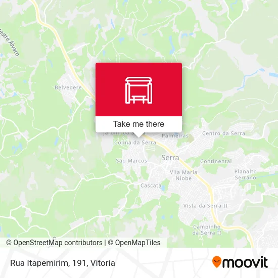 Rua Itapemirim, 191 map