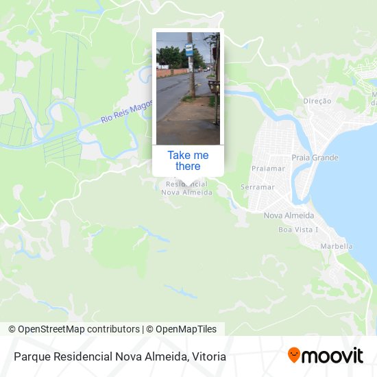 Parque Residencial Nova Almeida map