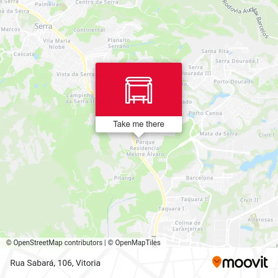 Rua Sabará, 106 map
