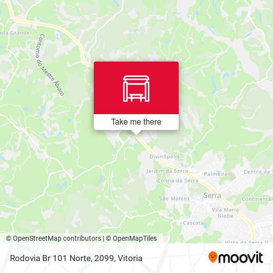 Rodovia Br 101 Norte, 2099 map