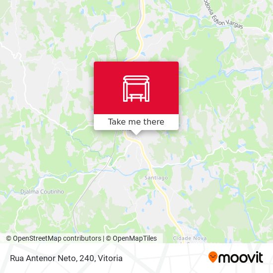 Rua Antenor Neto, 240 map