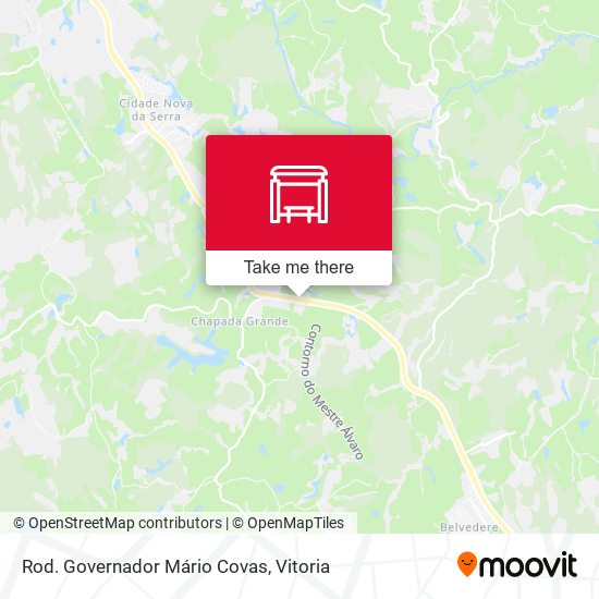 Rod. Governador Mário Covas map
