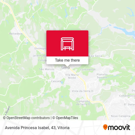 Avenida Princesa Isabel, 43 map
