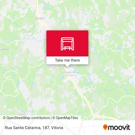 Rua Santa Catarina, 187 map