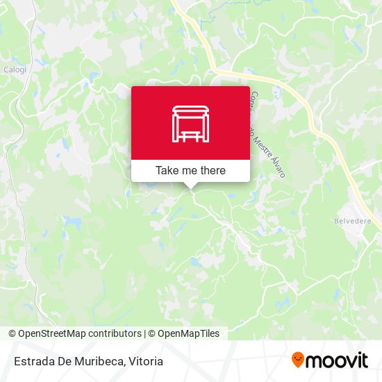 Estrada De Muribeca map