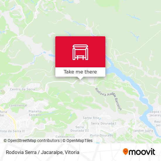 Rodovia Serra / Jacaraípe map