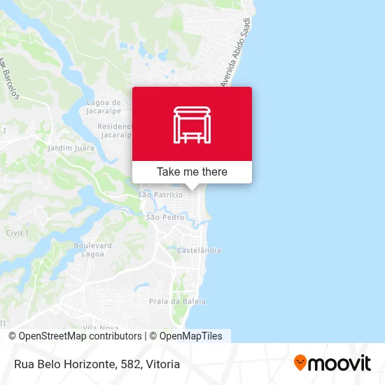 Rua Belo Horizonte, 582 map