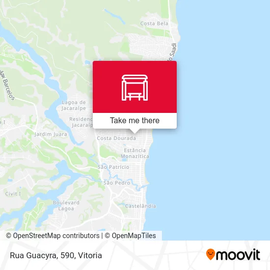 Rua Guacyra, 590 map