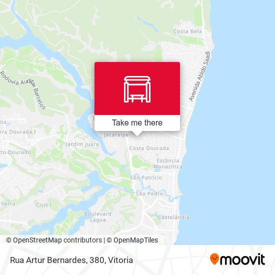 Rua Artur Bernardes, 380 map