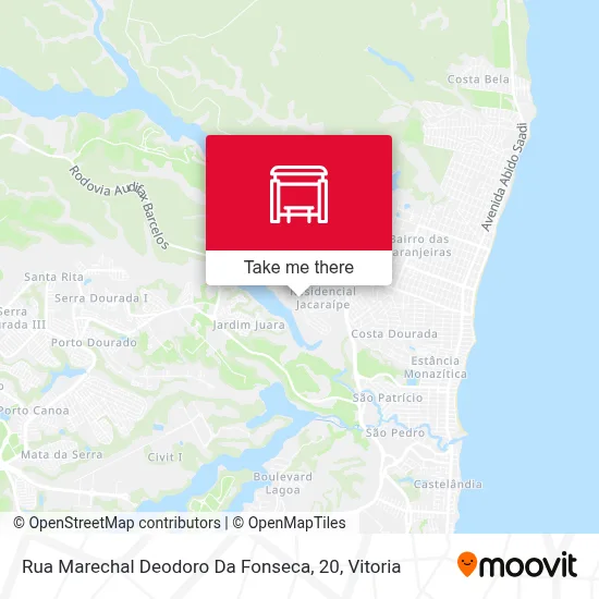 Rua Marechal Deodoro Da Fonseca, 20 map