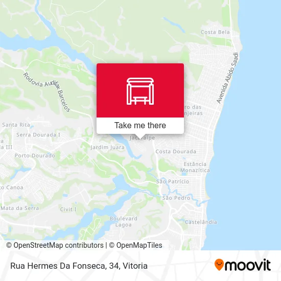 Rua Hermes Da Fonseca, 34 map