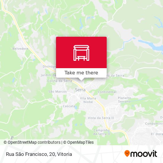 Rua São Francisco, 20 map