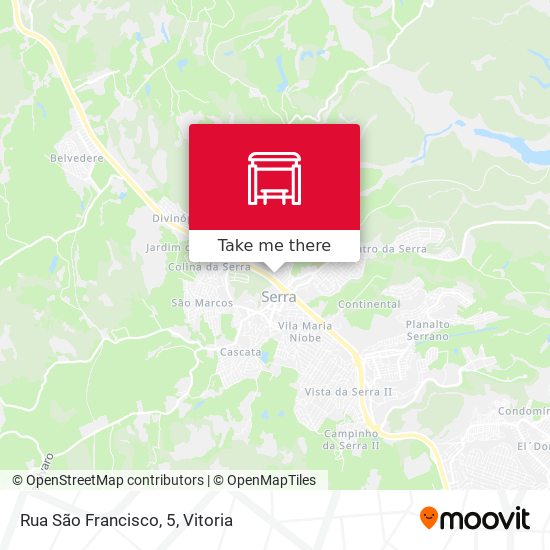 Rua São Francisco, 5 map