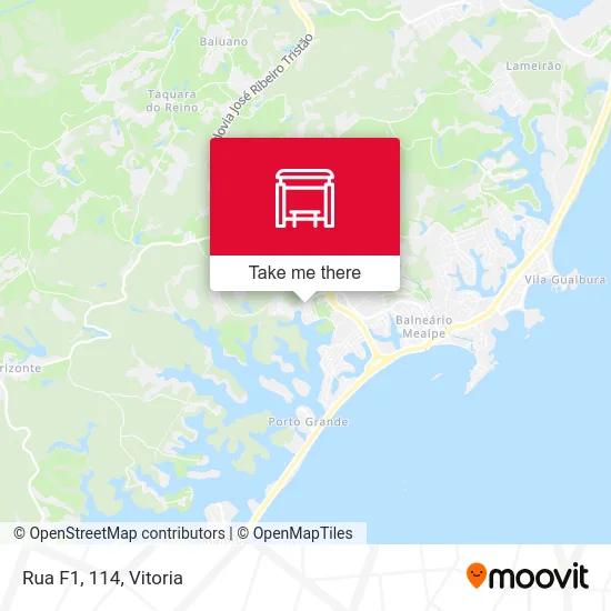 Rua F1, 114 map