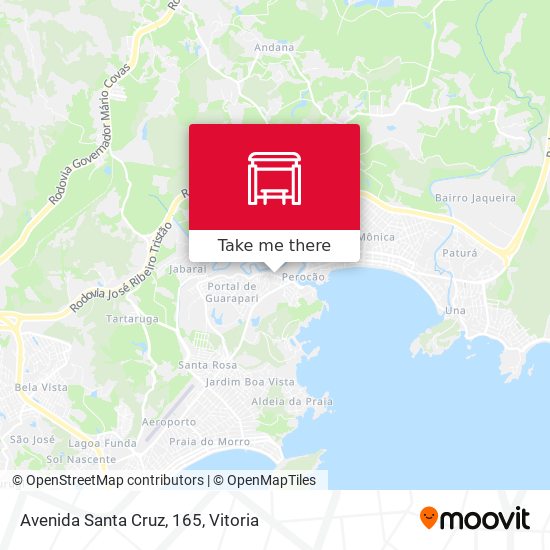 Avenida Santa Cruz, 165 map