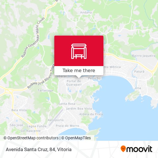 Avenida Santa Cruz, 84 map