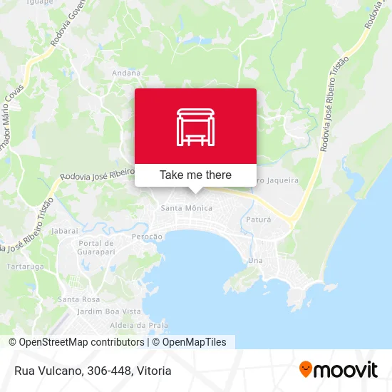 Rua Vulcano, 306-448 map