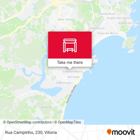 Rua Campinho, 230 map