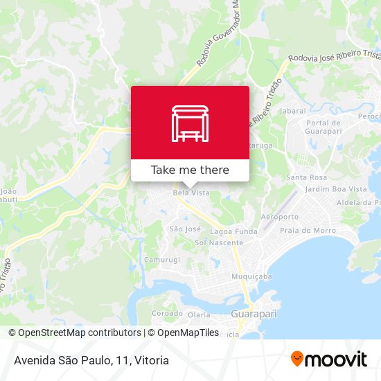 Avenida São Paulo, 11 map
