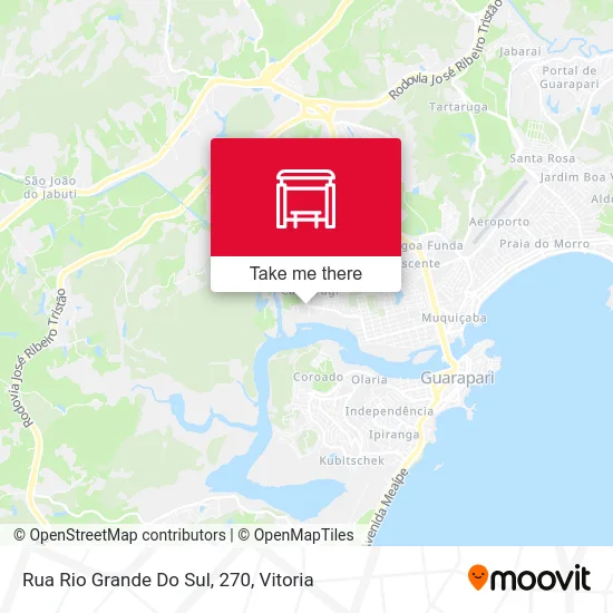 Rua Rio Grande Do Sul, 270 map