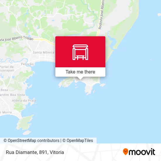 Rua Diamante, 891 map