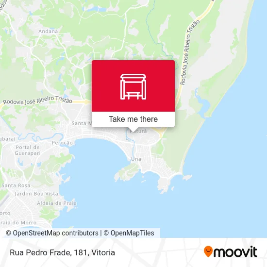 Rua Pedro Frade, 181 map