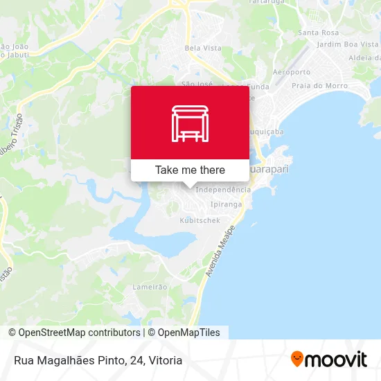 Rua Magalhães Pinto, 24 map