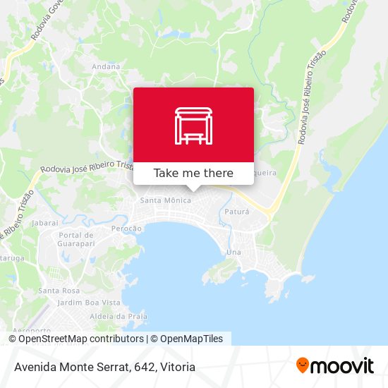 Avenida Monte Serrat, 642 map