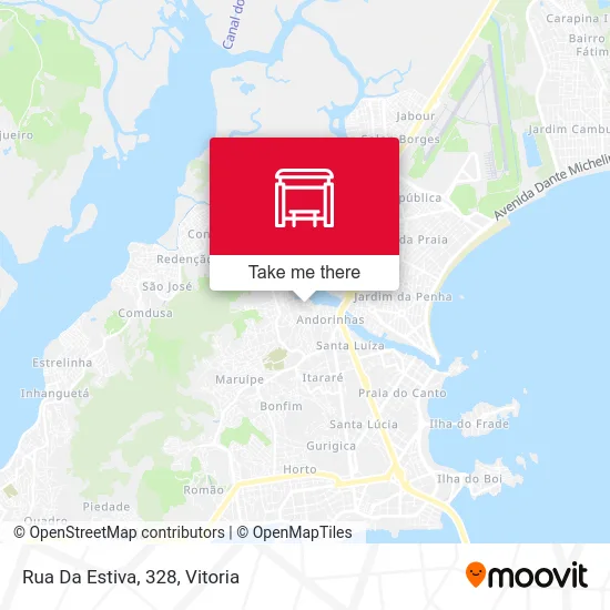 Rua Da Estiva, 328 map