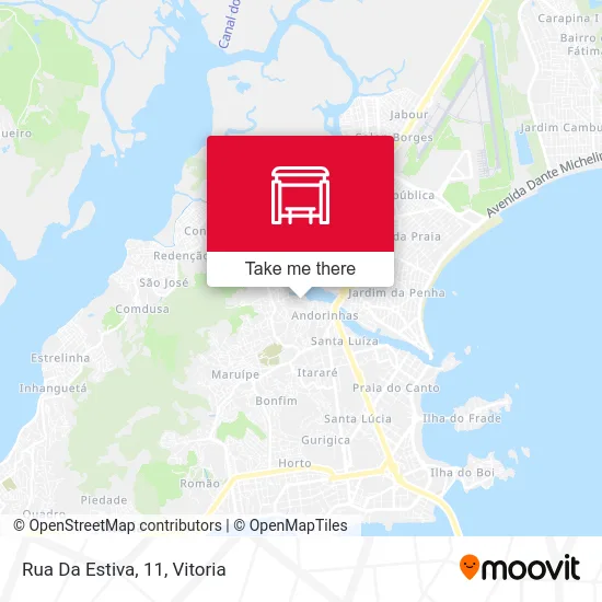 Rua Da Estiva, 11 map