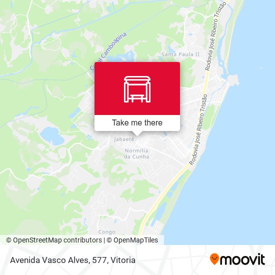 Avenida Vasco Alves, 577 map