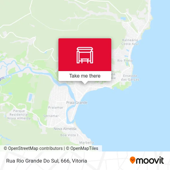 Rua Rio Grande Do Sul, 666 map