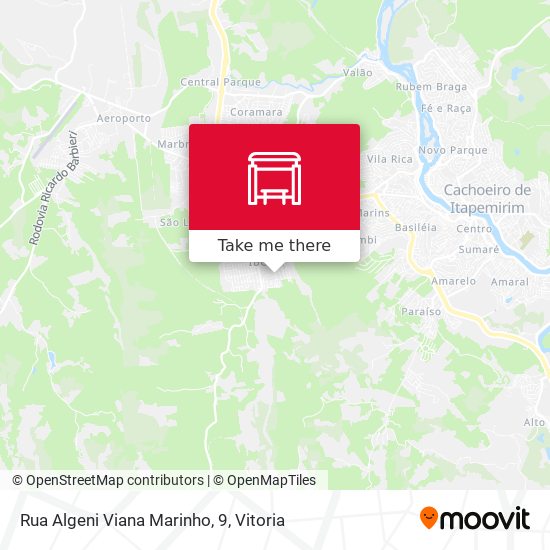 Rua Algeni Viana Marinho, 9 map