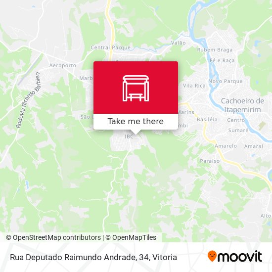 Rua Deputado Raimundo Andrade, 34 map