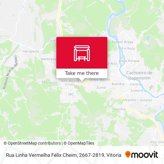 Rua Linha Vermelha Félix Cheim, 2667-2819 map