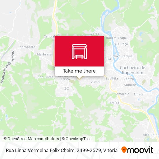 Rua Linha Vermelha Félix Cheim, 2499-2579 map