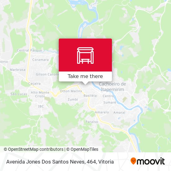 Mapa Avenida Jones Dos Santos Neves, 464